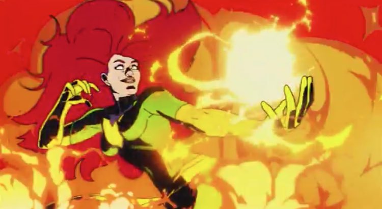 jean grey é uma das personagens que mais exala presença