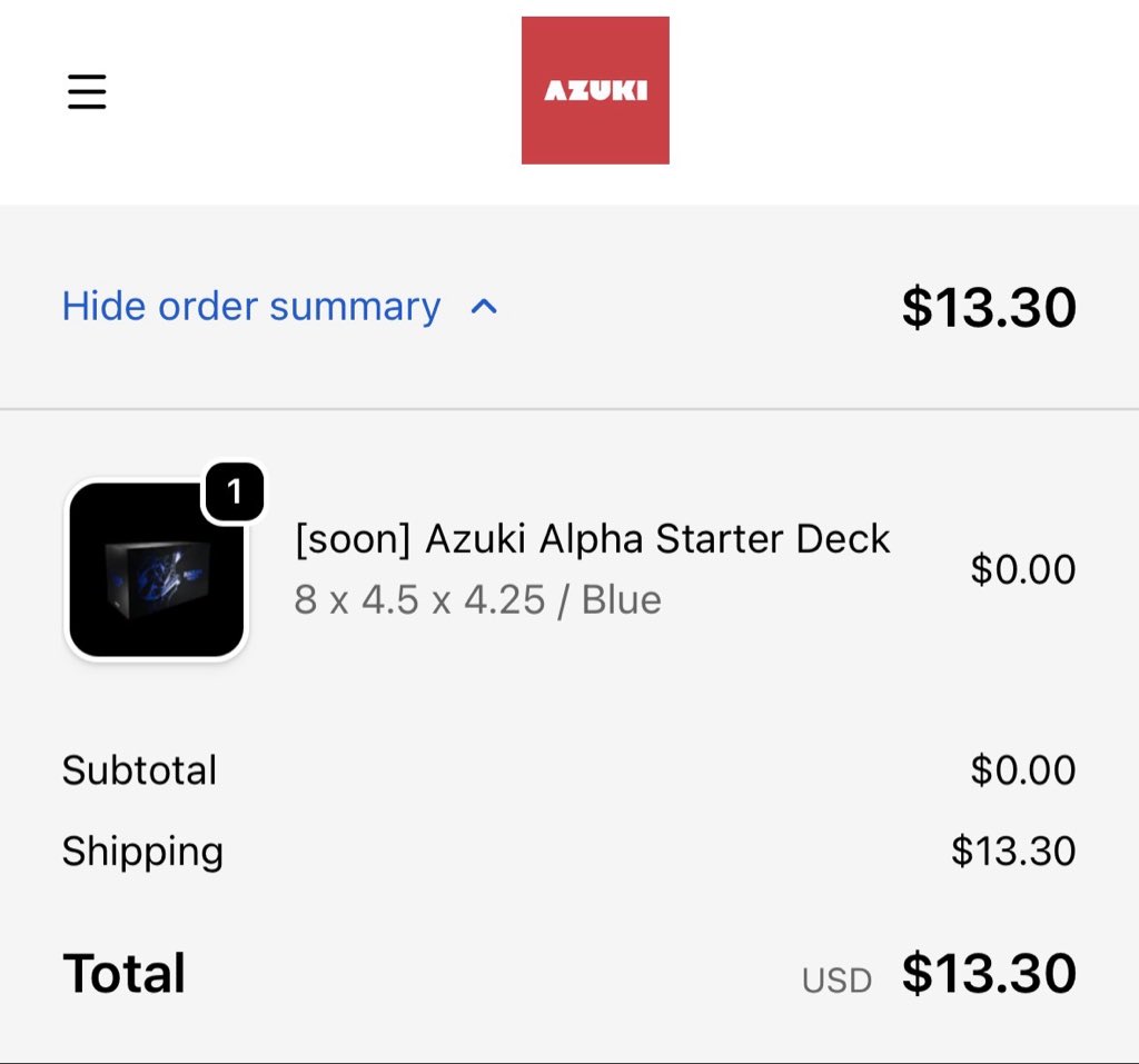 paid for shipping through Metamask