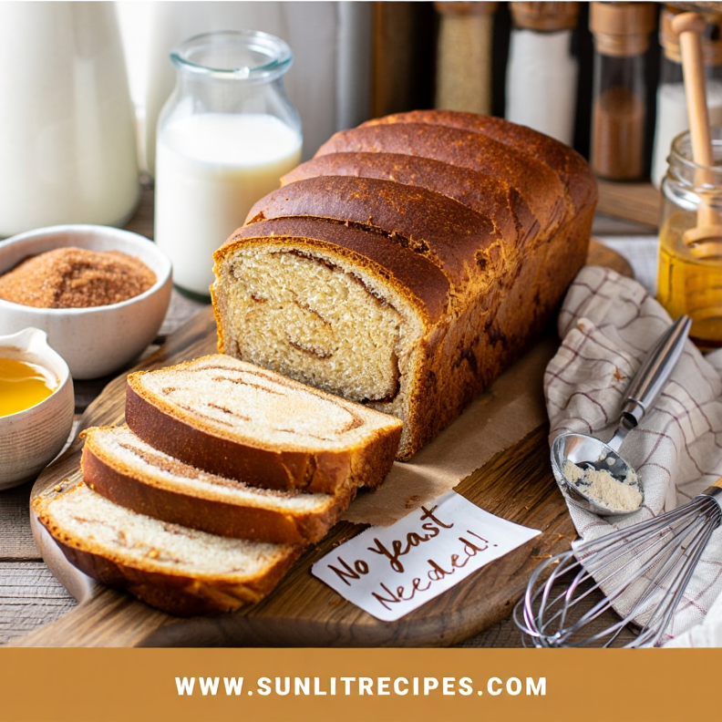 SunlitRecipes's tweet image. Craving cinnamon bread? Try our no-yeast recipe! Sweet, soft, and perfect for beginners. Make a delicious loaf in no time! #NoYeastBread #CinnamonBread #EasyRecipe
👉Check out Full Recipe: sunlitrecipes.com/2025/03/no-yea…