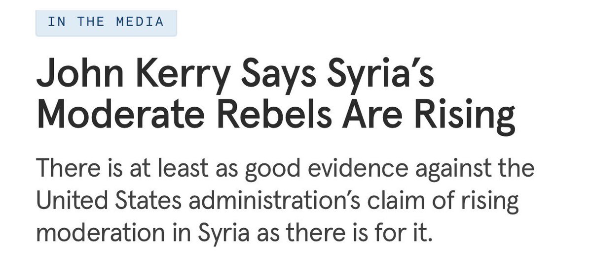ForIncremental's tweet image. You know who our absolute favorite Syrian rebels are? MODERATE Syrian rebels!

Thank you to the U.S. government for, yet again, funding another AMAZING idea!