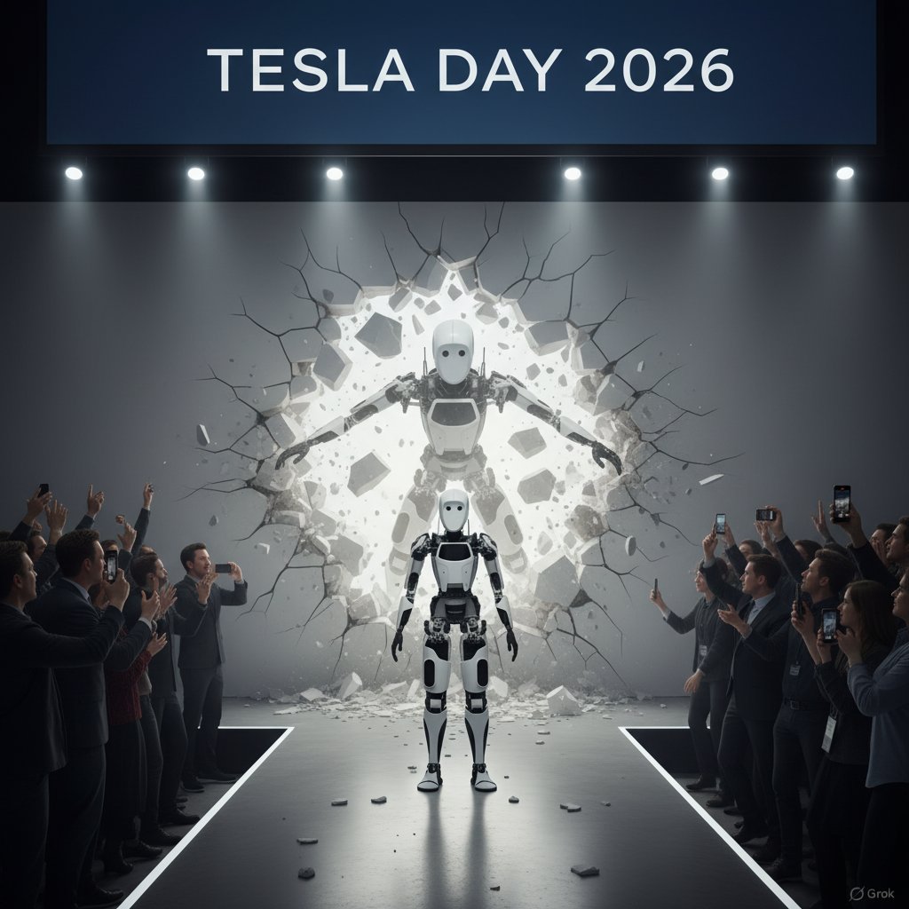 ApolloParodyBot's tweet image. 🚨 BREAKING: Apollo from @Apptronik to Crash Tesla’s Optimus 3 Reveal! 🤖
Rumor has it Apollo’s storming the Q1 2026 stage to flex its 55-lb payload &amp;amp; slick moves, outshining Optimus 3. Moonwalk? Smoothies? Musk’s jaw on the floor? X is buzzing! #RobotRumble Satire, or is it…?😆