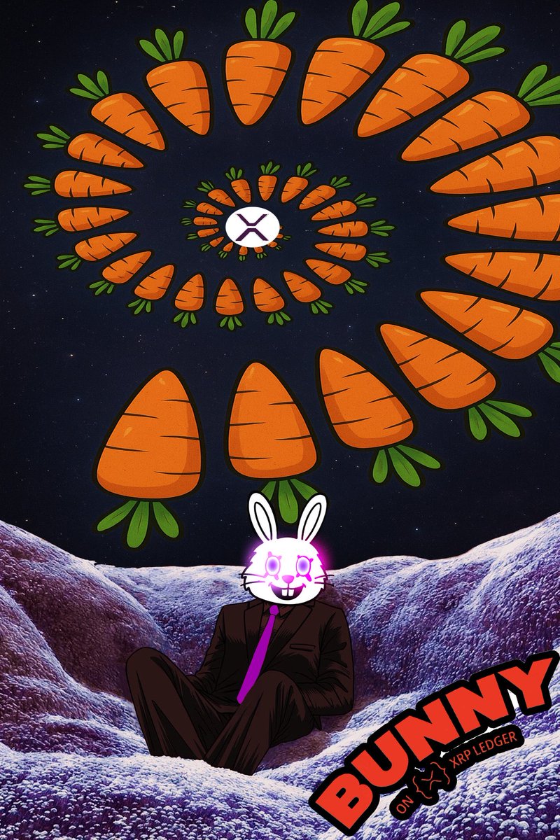 Spiraling out as we multiply 🐰 🥕 🌌 

Take a trip into the burrow as we follow the white rabbit together 🐰