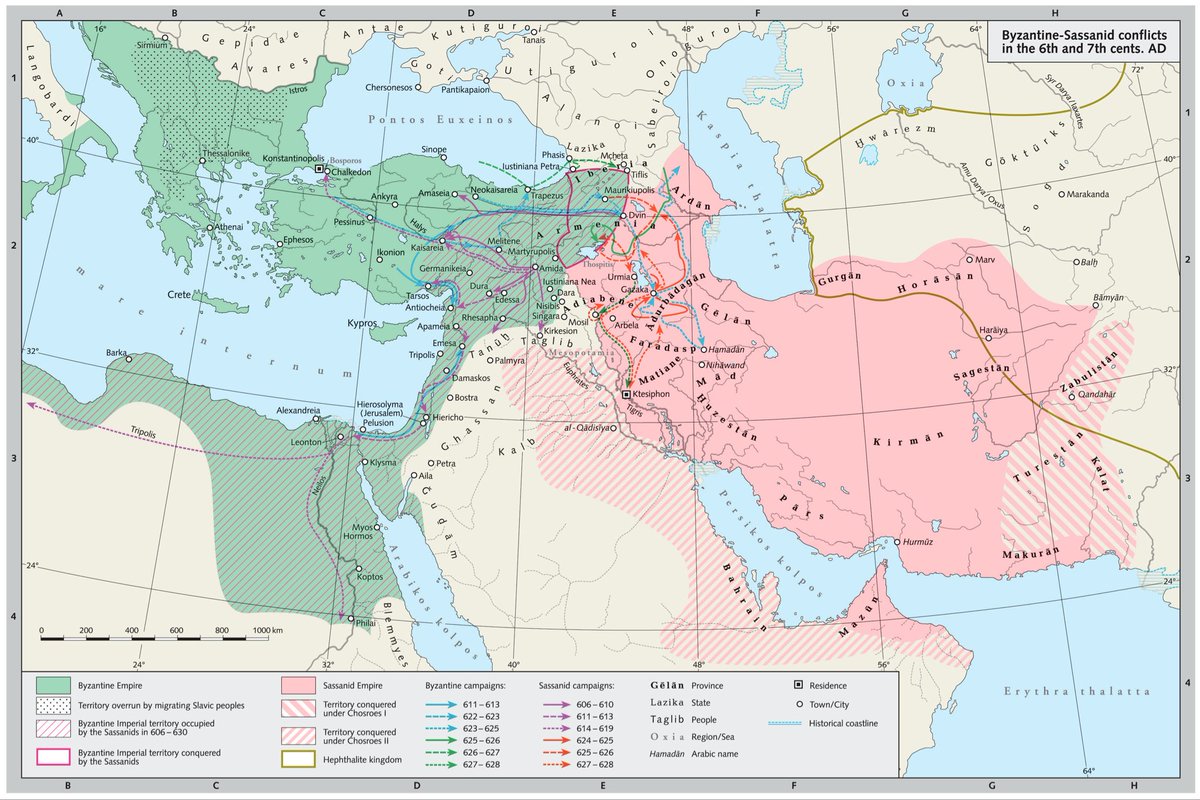 &gt;Constantinople, 626 AD

“Emperor Heraclius, Egypt, the Levant, Syria, and Anatolia have all fallen. A Persian army is now camped across the Bosporus in Chalcedon! What do we do?”

“Well, don’t just stand there. Open the gates so we can love them!”