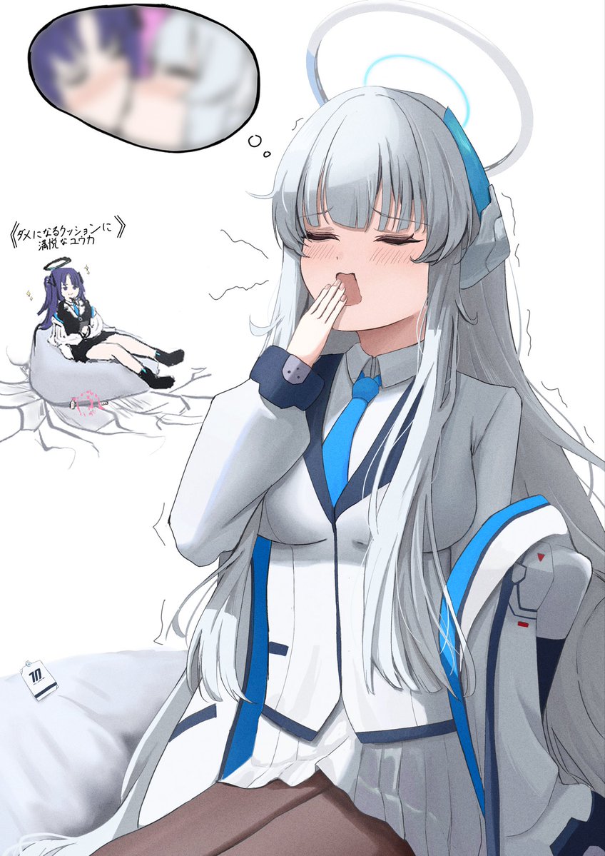 Python_Kenzen's tweet image. #ブルアカ
寝起きノア