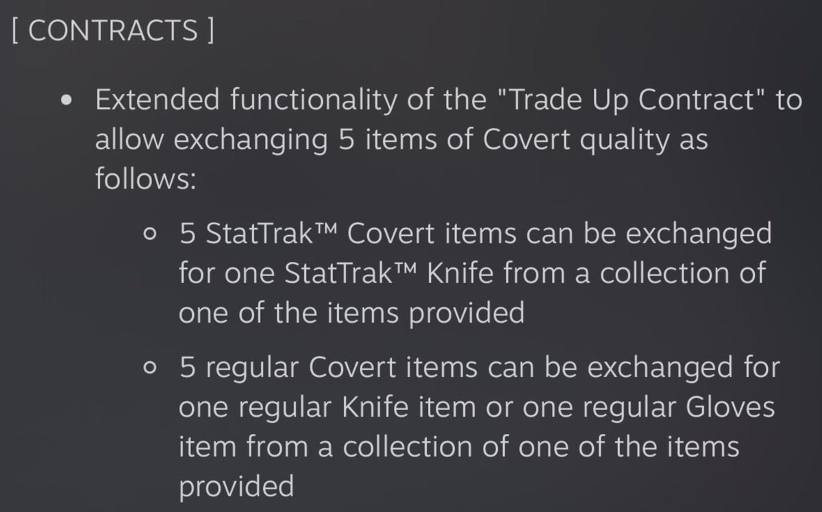 publicvoid_cs's tweet image. So, if they are not tradable/marketable whatever you spend to get a knife/glove will be stuck with you forever. So no, thanks, I don&apos;t want that. Now, if this is just a bug and the items will actually be tradable, then it&apos;s over! :D