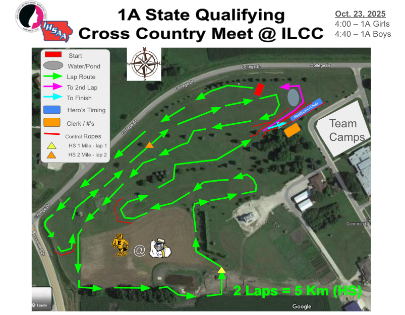 hinton_xc's tweet photo. State Qualifying XC Meet Info
Thursday, October 23rd
Iowa Lakes Community College - Emmetsburg
1A Girls - 4:00 PM
1A Boys - 4:40 PM
State Qualifiers: Top 10 Individuals, Top 2 Teams
Out after 4th, 🚍 leaves 12:30
#makeithappen https://t.co/kszlUncUNi