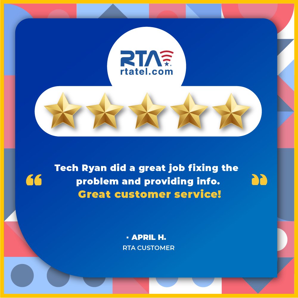🌟 Thank you, April!
We’re so happy to have amazing customers like you. Your feedback motivates us to keep delivering the best high-speed internet experience possible! 🙌
And you? What are you waiting for to join our network of happy subscribers and experience lightning-fast