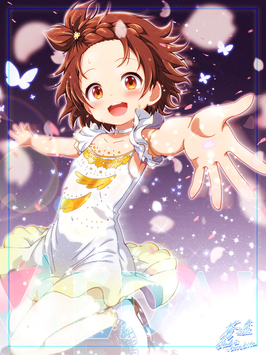 額入りイラスト　『melty sugar white』 蒼透@2Dデザイナー／ただいま仕事絵5件作業中！！ on X