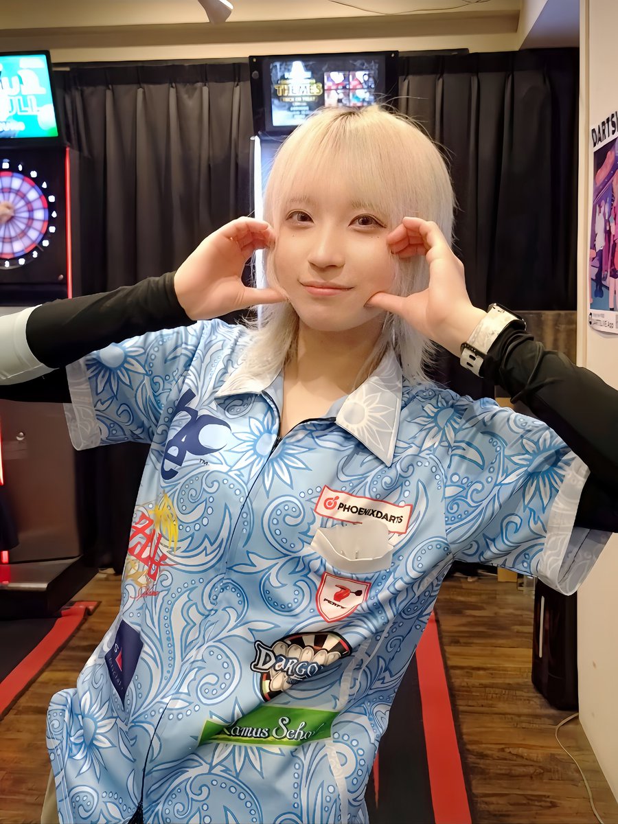 _nyanking's tweet image. 昨日は土屋さんのプレーヤーデーに🎯

最近躍進著しい土屋さん。
静岡大会もファイトです！💪

#土屋天乃