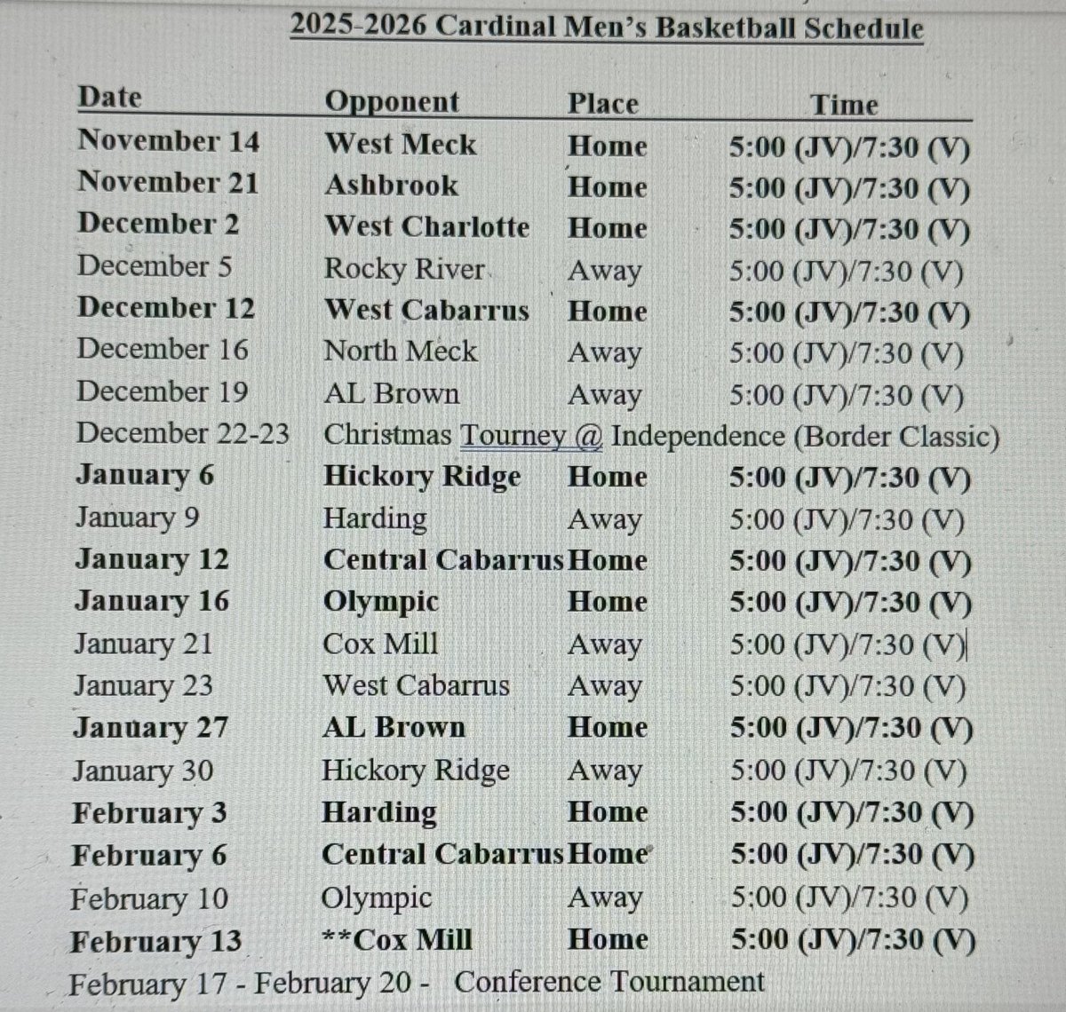 matt_tylerII's tweet image. Schedule for the year⏰ #chipyear