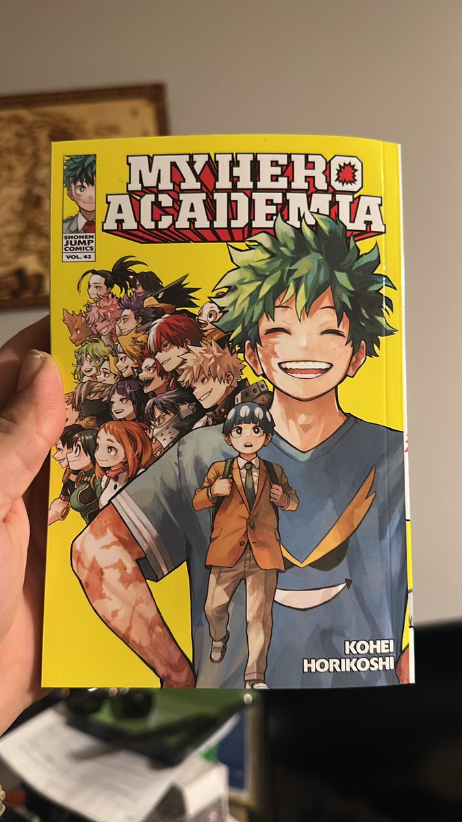 #MHAVolume42
We have finally reached the end. 
🥹🥲😭💚💚💚