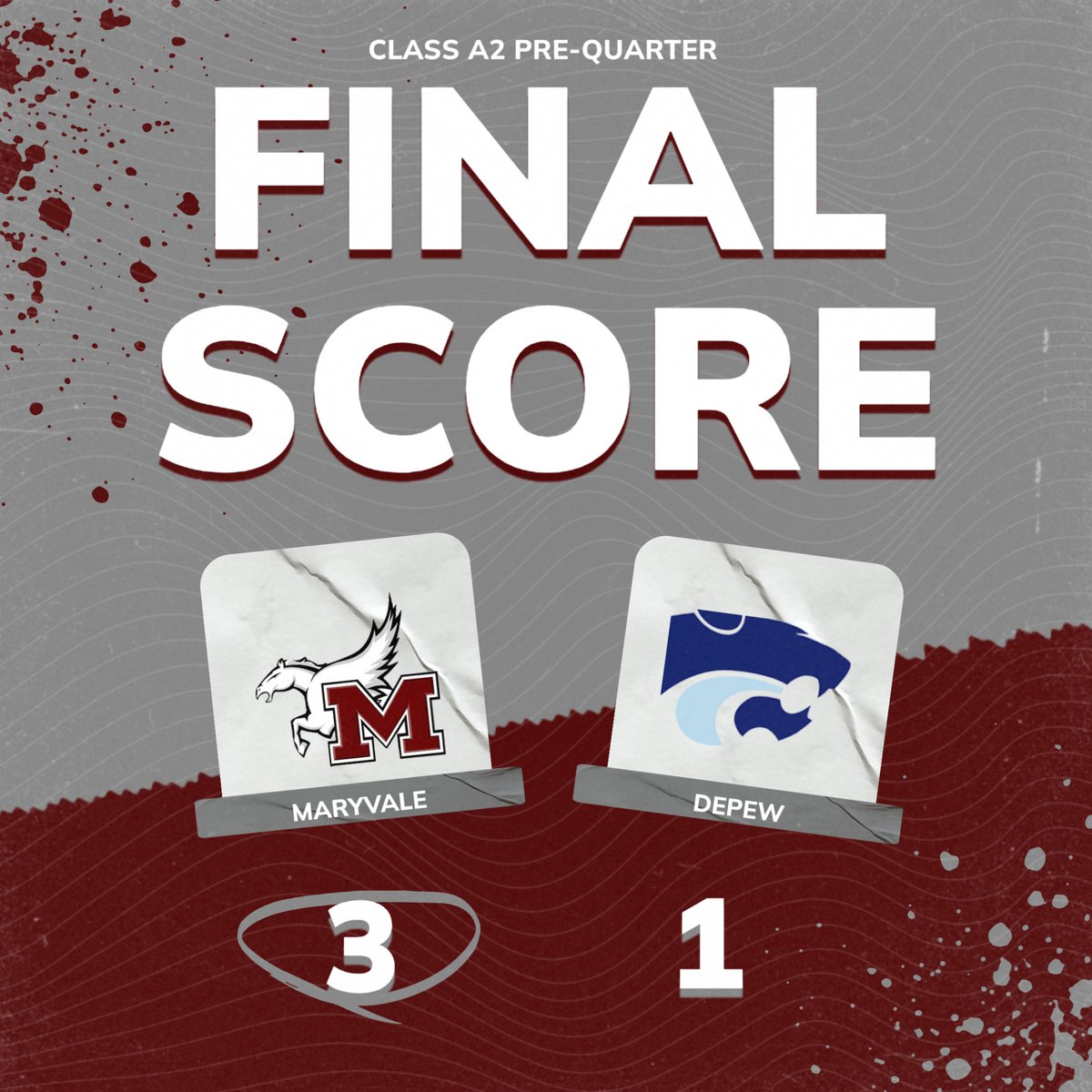 MaryvaleSoccer's tweet photo. Big win for the Flyers tonight! On to the next round #GoFlyers https://t.co/GLjfp4zhME