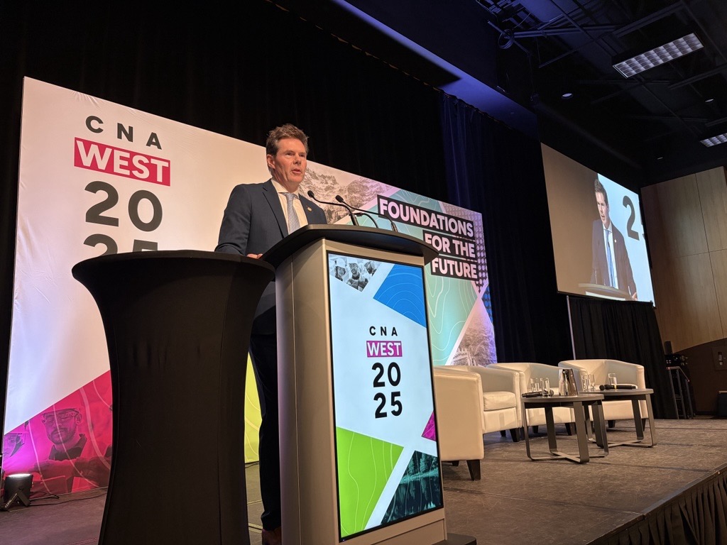 cameconews's tweet image. On the second day of #CNAWest, Cameco's Vice-President of Mining Operations Dale Clark and President and Chief Operating Officer Grant Isaac spoke on the opportunities for the nuclear industry in Western Canada - with Grant arguing now is the time for action. #CCO #CCJ