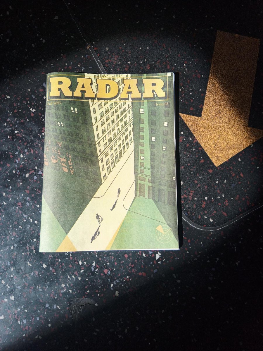radar_journal's tweet image. Radar Issue 3 is available for order at radarjournal@protonmail.com

Read &quot;Wait and See&quot; now on the website: radarjournal.online/waitandsee