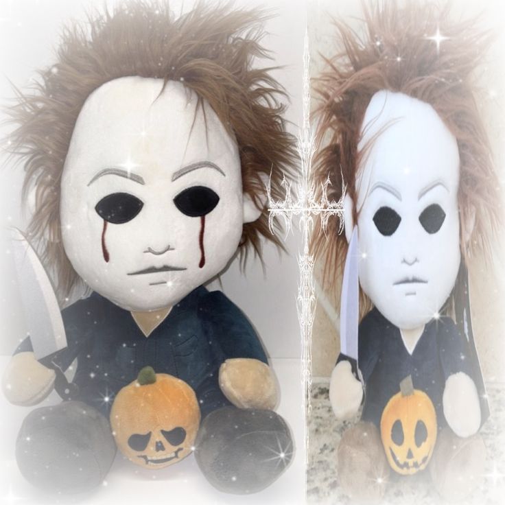 heheha funny michael myers plushie(ih have not watched halloween ever in my lif)