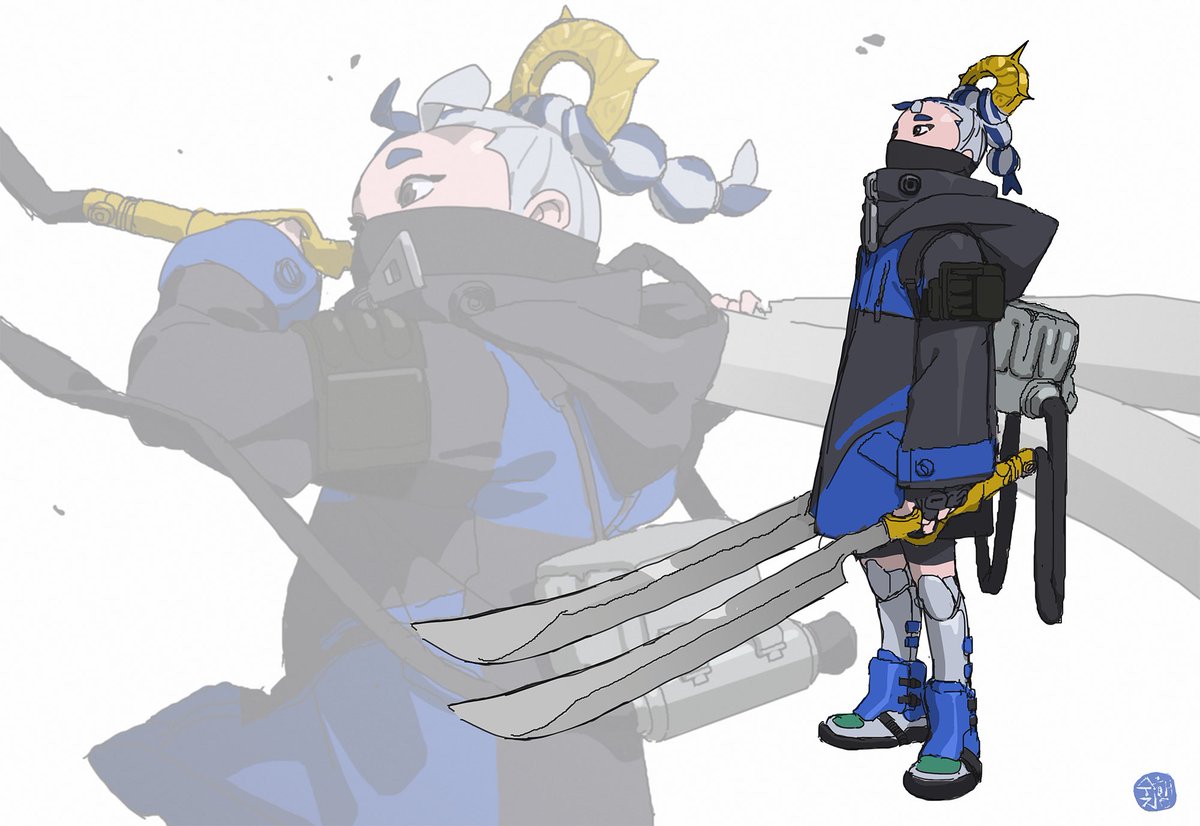 Blue

#art #캐릭터디자인 #chacterdesign #linedrawing