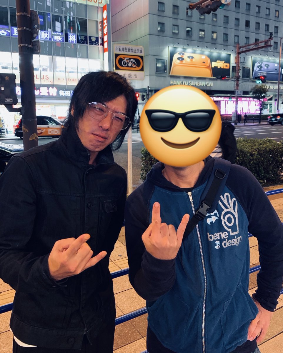 14_BLOCKS_VC's tweet image. - 昨晩のオフコート-
パンクスのD90さんと⚡️
昨晩やっとご対面できました👀
バンド界隈の方とも知り合いが増えて幸せ倍増っす🤘