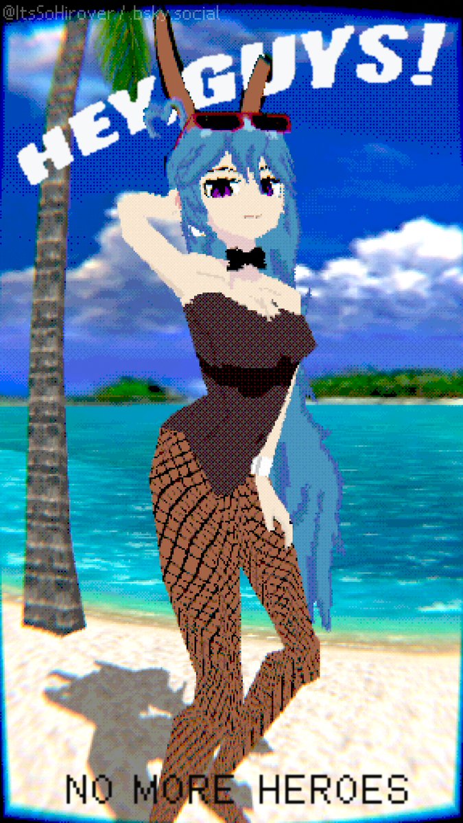 ItsSoHirover's tweet image. Hey, guys!

#HiroverArt
#Blender
#LowPoly
#NoMoreHeroes