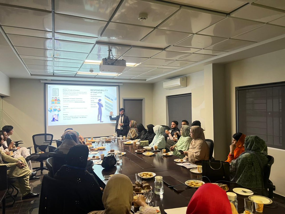 We had an awareness session with the team at Allied Bank, Quetta, diving deep into the issue of workplace harassment.

Our goal? To ensure every employee knows their rights and the resources available to them. We discussed FOSPAH's mandate, and the complaint process.

#Harassment