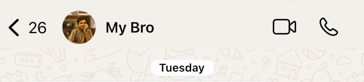 Based on latest trend <a href="/hckmstrrahul/">Rahul Chakraborty</a>
I’m changing your contact name to “my bro”