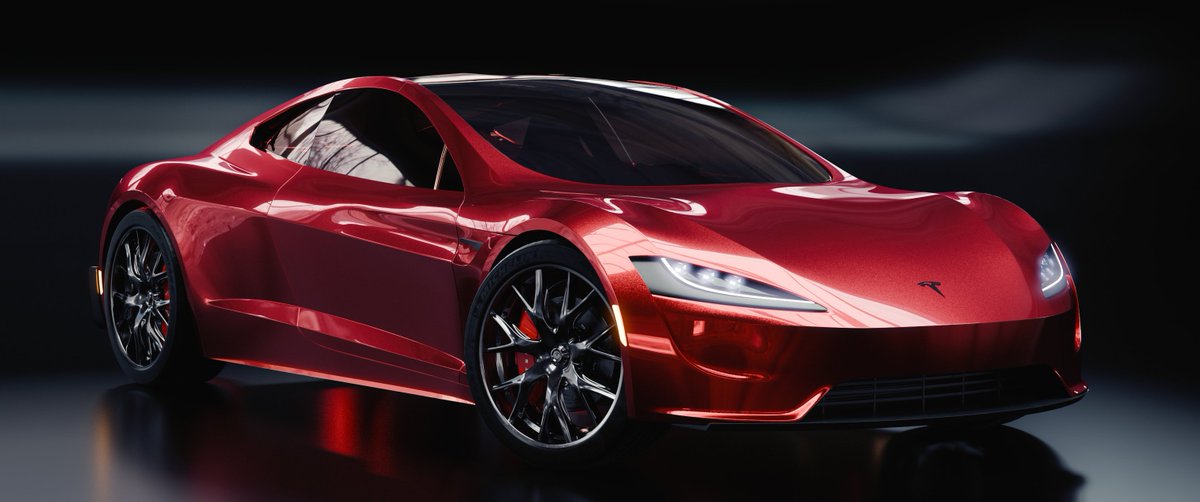 Finally finished my Tesla Roadster model in #Blender! 🚗💨 Feeling proud of overcoming all the challenges along the way.
#Blender #3DArt #3DModeling #Tesla #TeslaRoadster