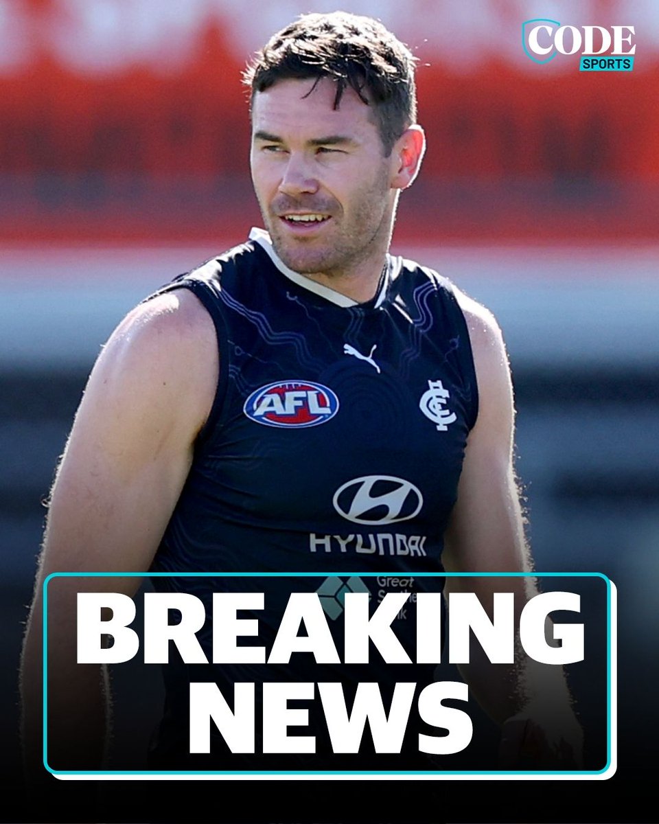 codeaflau's tweet image. Mitch McGovern has been handed a career lifeline at Carlton after they re-signed him on a one-year deal after their aborted trade for Buku Khamis.
DETAILS ▶️ bit.ly/43A40Of