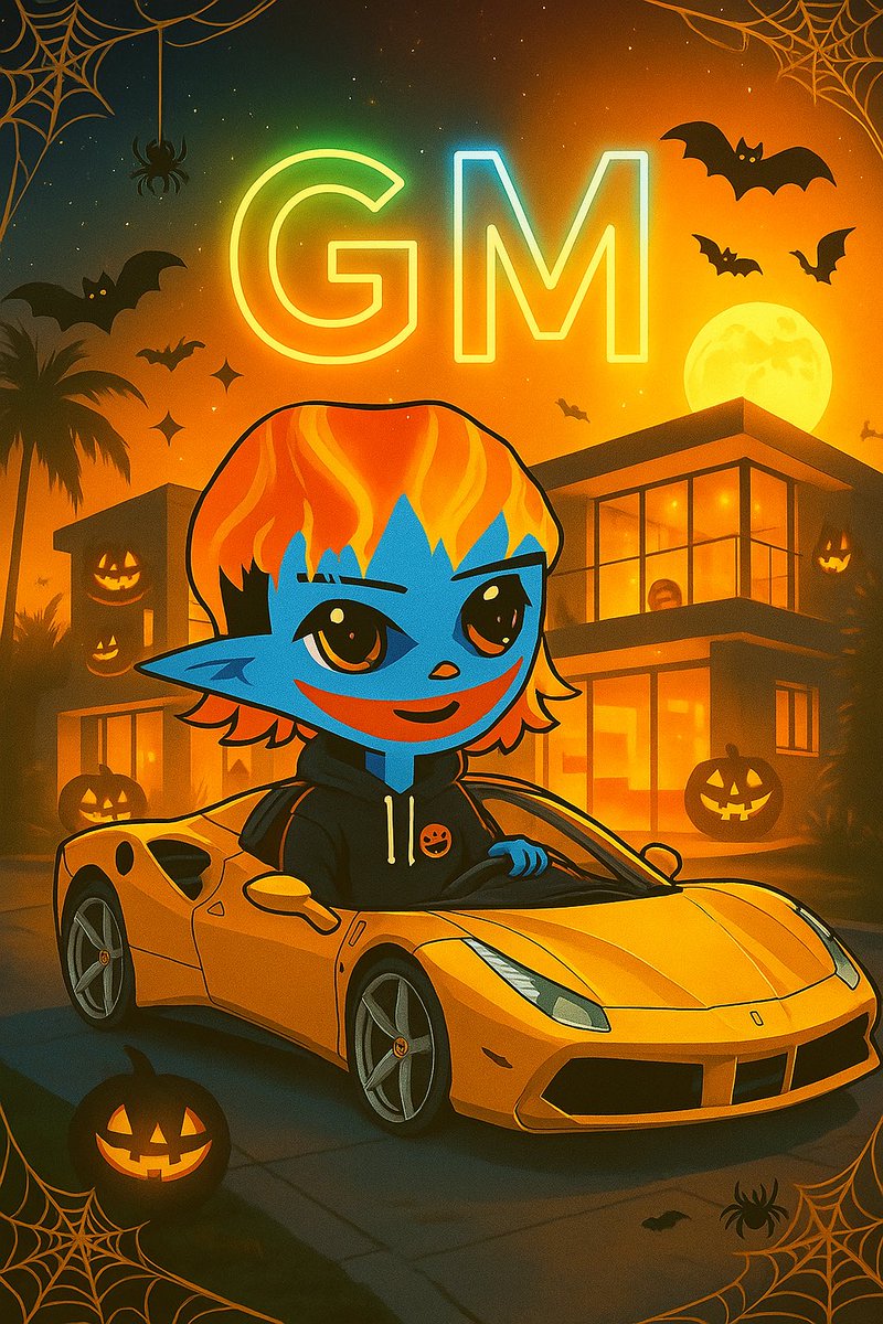 GM if you GM 🌇

Are you ready for Halloween?! 🎃