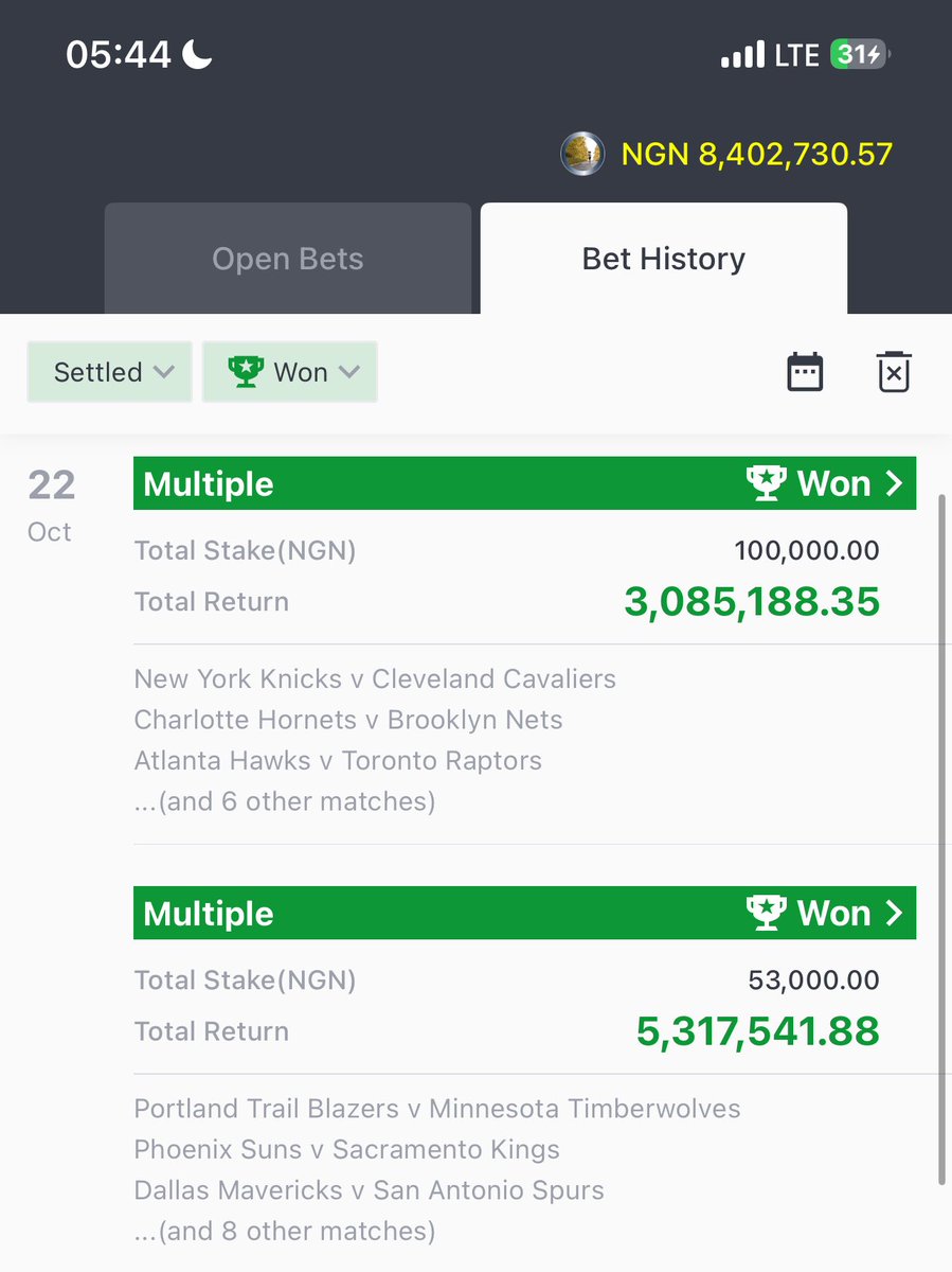 BETLEADS's tweet image. WE DON BOOOOOOOOOOOOOOOOOOOM
ODDDD TOOOOO WAYYYYYYY
8M WON 🏆
18M WON 🏆
BOOOOOOOOOOOOOOOOOOOOOOOOOOOOO🤯🤯🤯🤯🤯🤯🤯🤯🤯🤯🤯🤯
