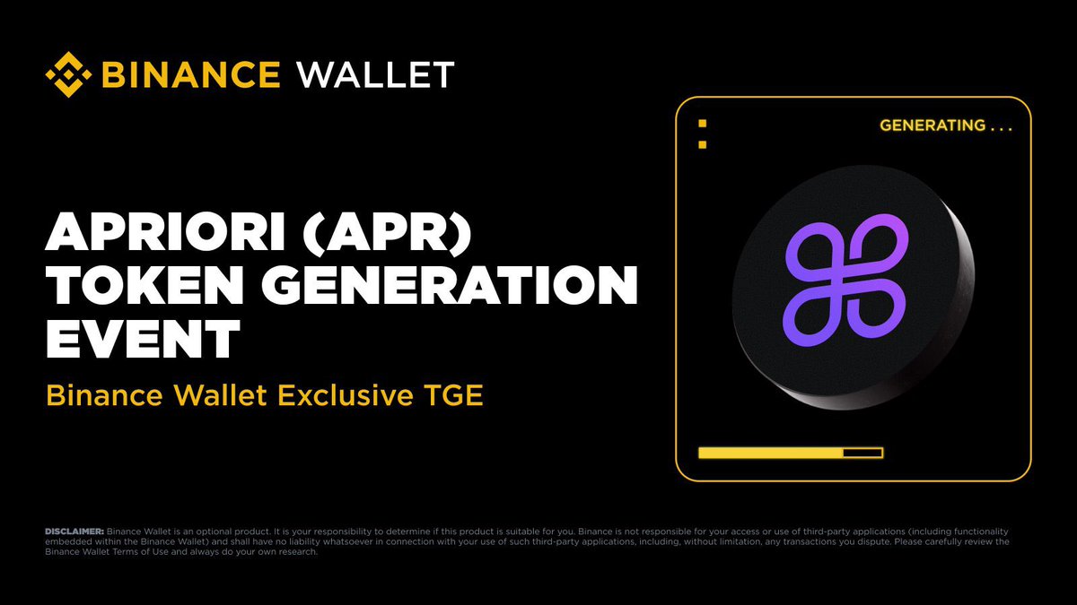 kolo_pay's tweet photo. Binance Alpha Update Today’s Airdrop Schedule
 |October 23 |

➩ METEORA $MET
  ⇾ Total Supply: 1B $MET
  ⇾ Circulating Supply: 480M MET
  ⇾ Funding: UNDISCLOSED
  ⇾ Premarket: $0.95 per token
  ⇾ Backers: DeFiance Capital, HTX Ventures, Signum Capital, Ryze Labs, imToken Ventures, GBV Capital, Arche Fund, Gate io Labs, Solana Foundation, HyperChain Capital, Alameda Research, Alex Svanevik, Darren Lau, Bobby Ong, TM Lee, Edward Moncada, Jonathan Chu 
  ⇾ Airdrop Claim: 12:00 UTC
  ⇾ Binance Spot ✅ 

41st Exclusive TGE 
➩ aPRIORI $APR
  ⇾ Total Supply: $1B $APR
  ⇾ Circulating Supply: 185M $APR
  ⇾ Subscription Period: 8:00-10:00 (UTC)
  ⇾ Total Sale: 25M $APR
  ⇾ Backers: Pantera Capital, HashKey Capital, Primitive Ventures, IMC Trading, YZi Labs, and others 
  ⇾ Funding: $30M
Ca: 0x299AD4299Da5b2b93Fba4c96967B040C7F611099

| Upcoming 🗓️Days October 24

➩ Orochi Network $ON
 ⇾ Alpha launch time: TBA
  ⇾ Binance Spot: 👀
  ⇾ Backers: Kyros Ventures, Presto Labs, Connectico Capital, AZA Ventures and others 
  ⇾ Funding: $20M

➩ APRO $AT
 ⇾ Alpha launch time: TBA
  ⇾ Binance Spot: 👀
  ⇾ Backers: YZi Labs, Polychain Capital, CMS Holding, Gate Venture and others 
  ⇾ Funding: $3M

Recommended Volume Swap
⇾ Tokens: $CDL, $LAB, $NUMI, $BTG, $P, $KLINK
⇾ Strategy: $200–500 per trade, multiple small trades.

And let the fans of momentum @MMTfinance says gMomentum