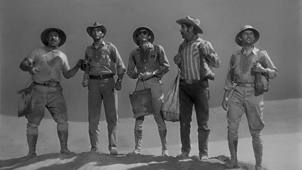 morbidozombiec's tweet photo. Día 20 de #31DaysOfHorror: "Viento Negro" (1965). Hoy toca una epopeya árida y poderosa del cine mexicano. No es terror, pero es una de las historias de supervivencia más angustiantes que he visto. Del maestro Servando González ("El Escapulario"). #VientoNegro #CineMexicano #MZC https://t.co/wwPbn5OoYo