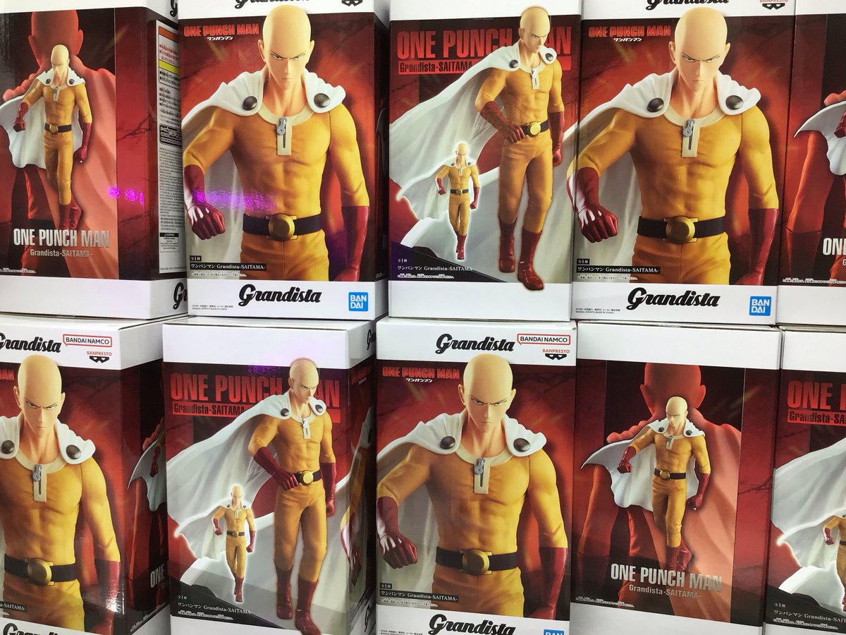 ✨新景品情報✨ 本日より『#ワンパンマン Grandista-SAITAMA-』が入荷