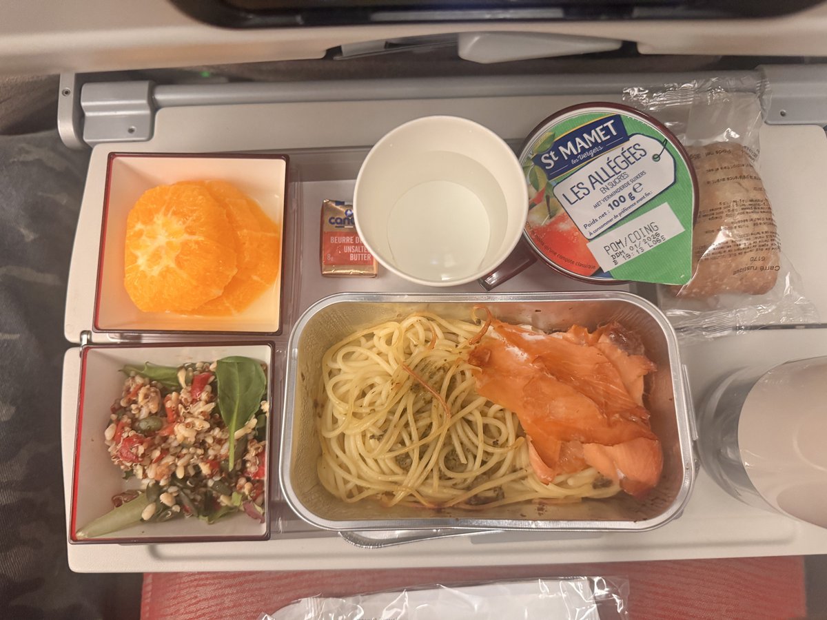 4시간 쯤 안깨고 푹자고 일어났더니
또 밥을 줬고 맛은 없다
아시아나는 일반식 아니면 당뇨식으로....📝

곧 남편씨와 고양이를 만나러🥰🥰