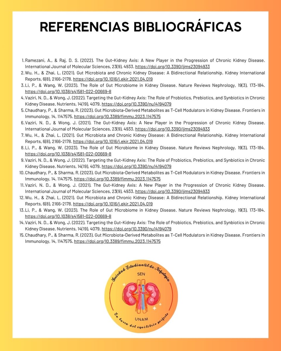 Sociedad Estudiantil de Nefrología tweet media