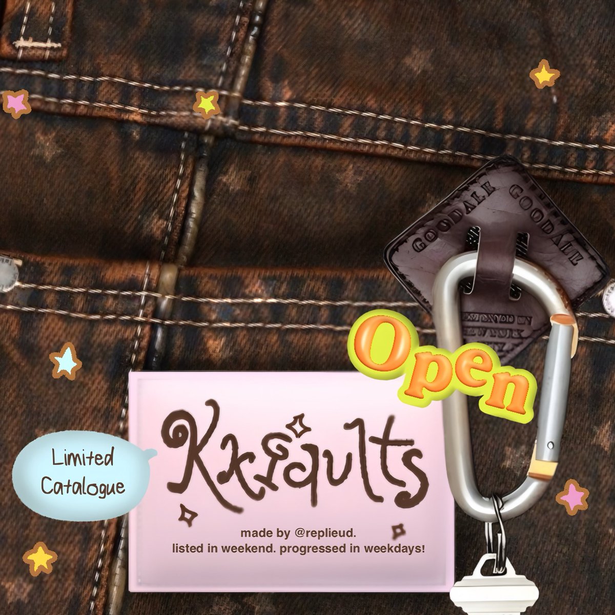 replieud's tweet photo. [ HELP RT! ] 

Hai, Achy Open! 🌀🧤 

💭 Due: 23 Oct - 26 Oct (06:00 PM)
👜 Order made by que, no min &amp; max and rush! 
☎️ Tutup slot jika dirasa sudah cukup 

⭑.ᐟ tap to see the details 

#zonauang️ #zonajajanᅠ  #ZonaBA https://t.co/yy3ymkGOj1