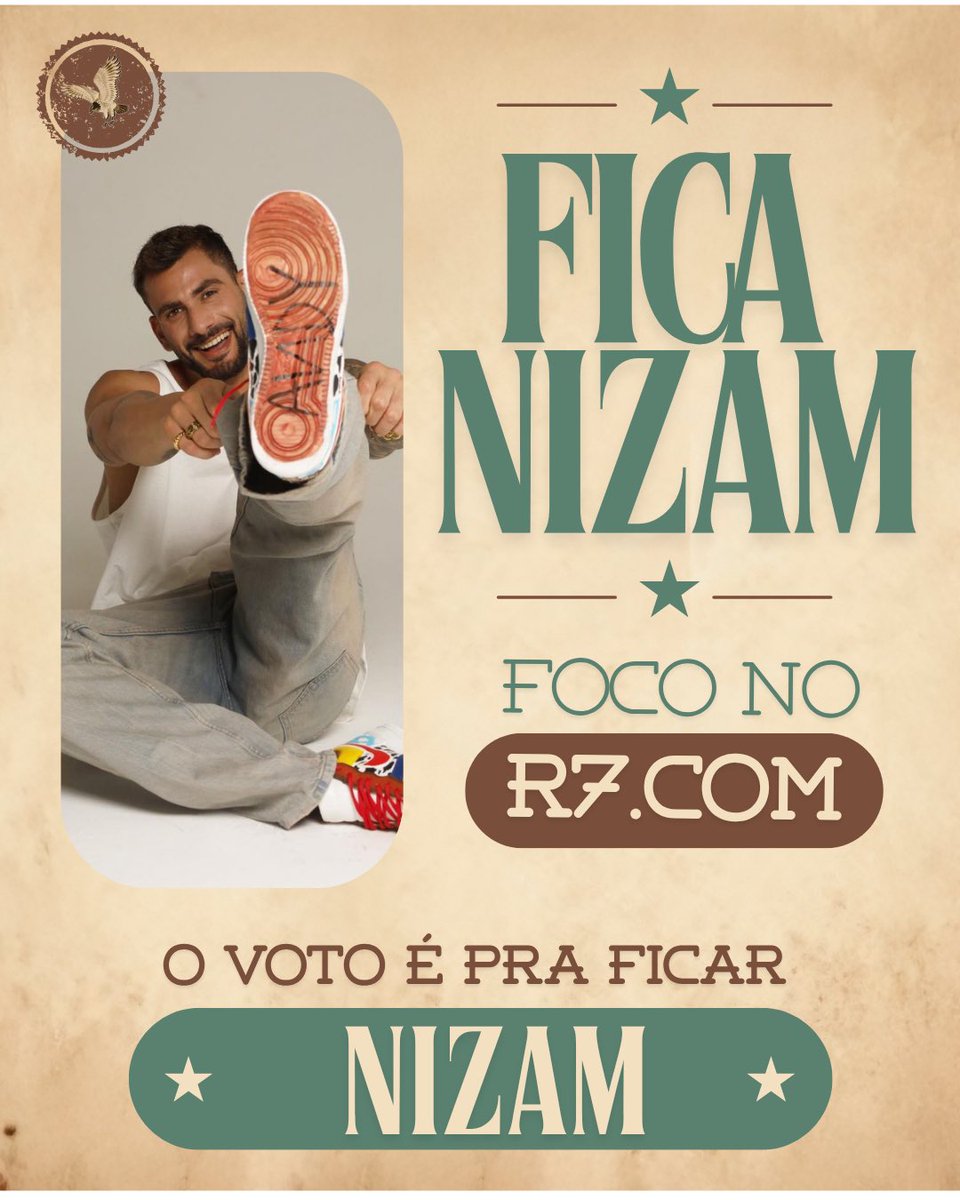 NizamHayek's tweet image. 🦅 MUTIRÃO FOCO NO R7 INICIADO!🦅

🗳️ A CADA 10 VOTOS, COMENTE UM EMOJI AQUI.

🎯 META: MIL COMENTÁRIOS.

✅ O voto é para SALVAR. Vote no NIZAM!

⏰ Encerra ás 03:00h

📲 record.r7.com/a-fazenda/a-fa…

#FicaNizam #AFazenda17