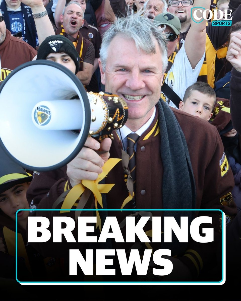 codeaflau's tweet image. The Hawks Board stoush is officially over after another successful on-field season, with Andy Gowers’ reign unchallenged and the club clearly aligned as it emerges from a turbulent period.
DETAILS ▶️ bit.ly/48IVfoE