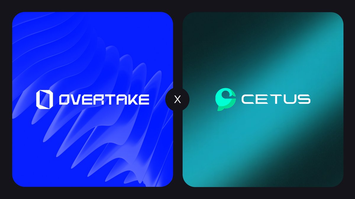 OVERTAKE x Cetus

$TAKE is now live on <a href="/CetusProtocol/">Cetus🐳</a>, the DEX and aggregator bringing smoother access to liquidity across Sui.

Explore Now:  app.cetus.zone/clmm?poolAddre…