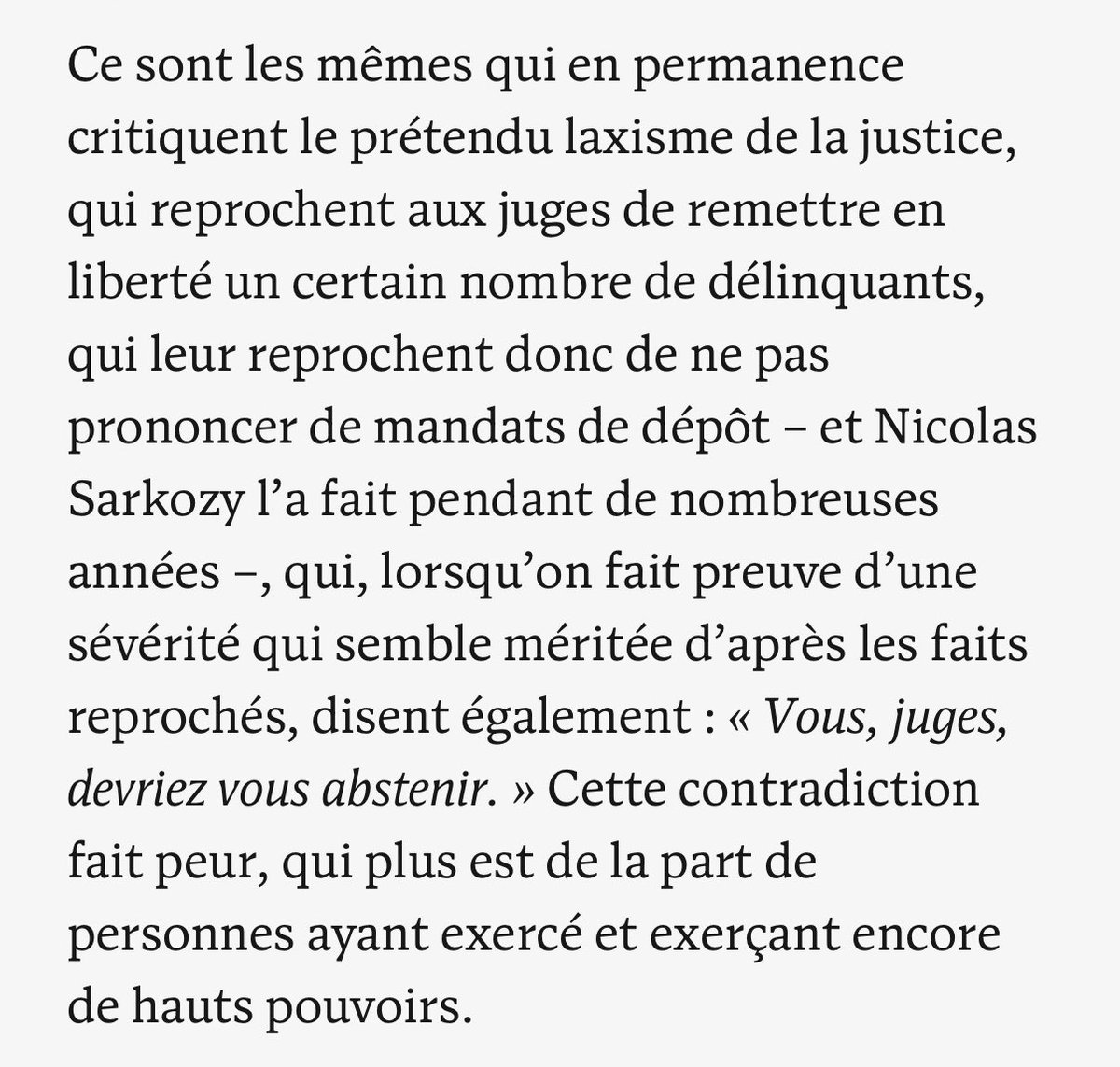 Brevesdepresse's tweet photo. ⚡️🇫🇷CITATION - « Les #politiques ne reconnaissent jamais les faits qui leur sont reprochés ou pour lesquels ils sont condamnés », constate le magistrat Eric #Halphen, précurseur dans la lutte anticorruption… (itw Le Nouvel Obs) https://t.co/nc4ZdEitG4 https://t.co/9gvJ7XKgzY