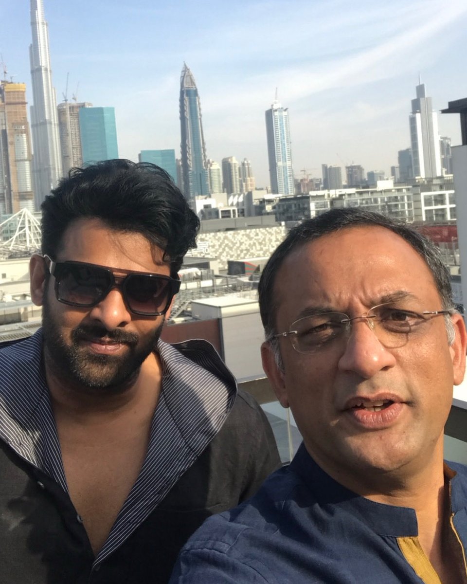 Wishing darling #Prabhas a very happy birthday ! 😊🤗