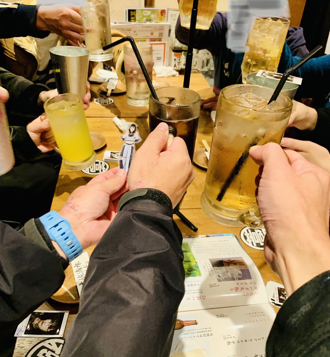 14_BLOCKS_VC's tweet image. - 昨晩のオフコート-
〆はやぱーさんオススメの店でロイダー集会🍺
魚料理が美味いのなんの✨
楽しい時間をありがとうございました🫡⚡️