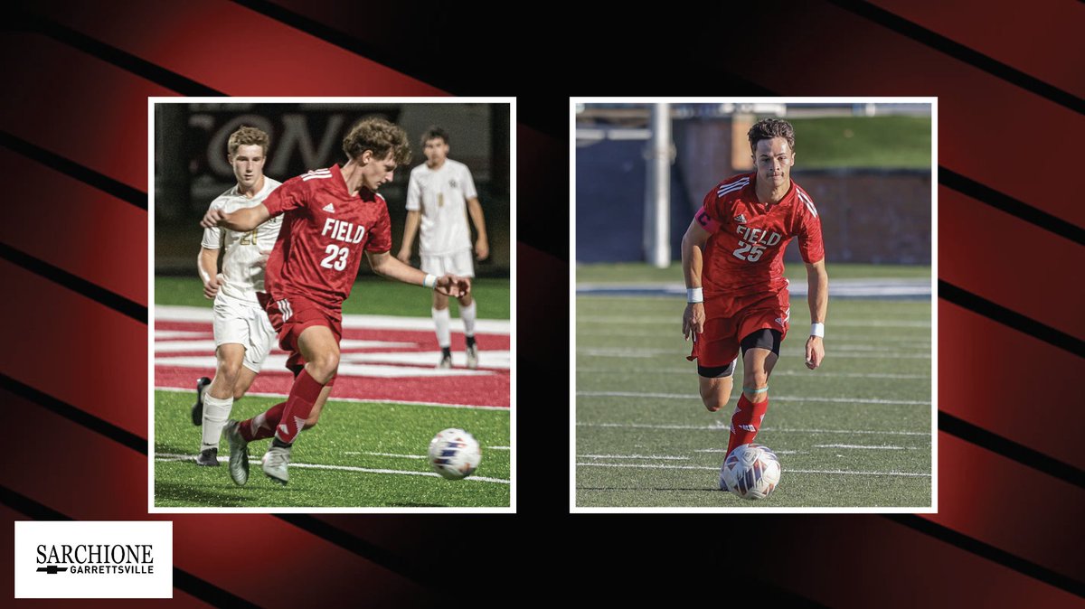 Over the past few weeks, the Field boys soccer team has had two players named Division IV Players of the Week by the Greater Akron Scholastic Soccer Coaches Association.

Senior Nathan Fulks earned the honor on Sept. 27 and senior Cedric Martin was recognized on Oct. 18.