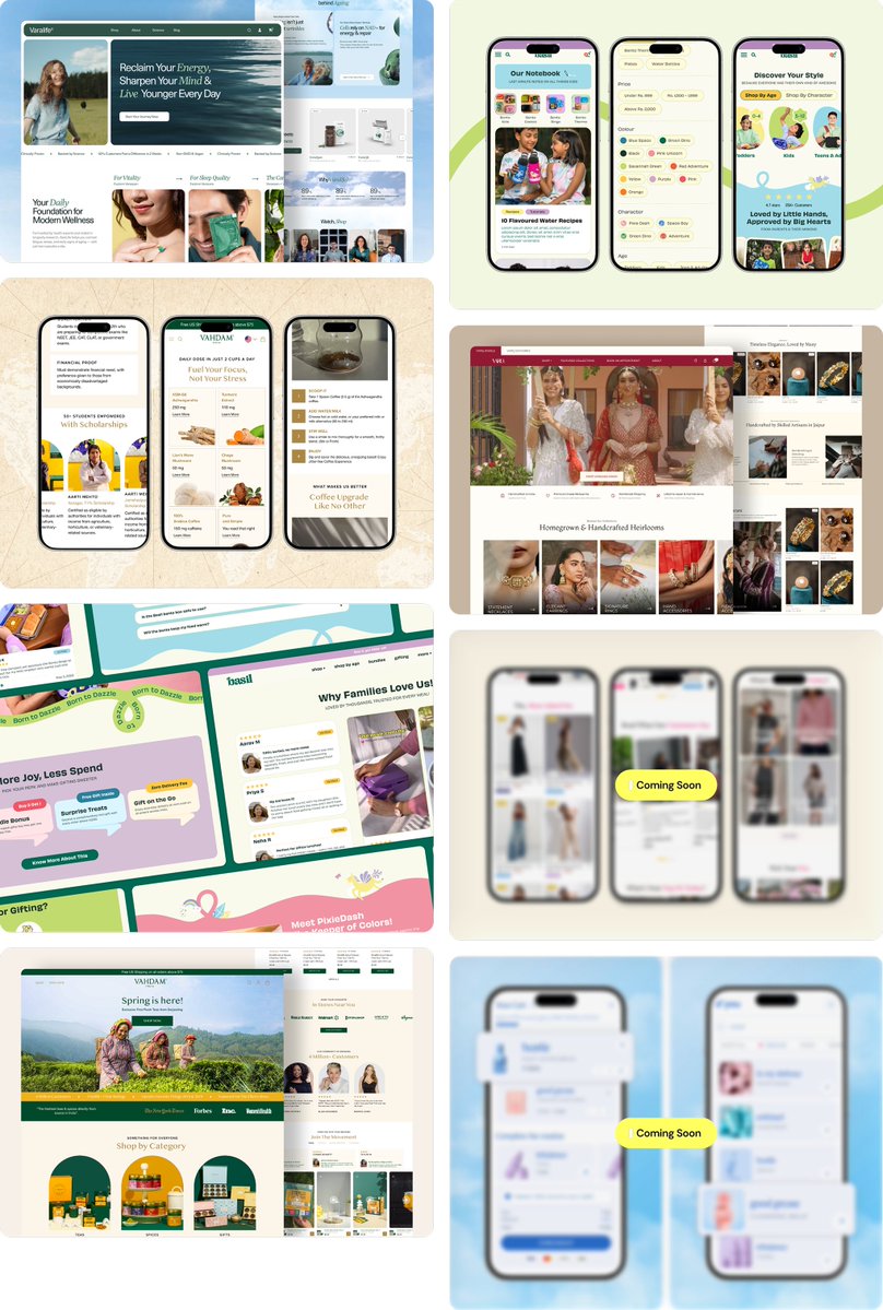 lokesh_randhi's tweet image. A good website isn’t decoration, it’s conversion design.
And that’s where great design truly shows its impact.
#Ecommerce #dtc #ecommercewebdesign #d2c #Shopify