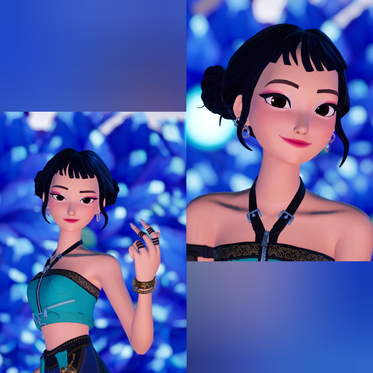 Flutter2019's tweet image. New post on my Instagram 

Zoey🩵

Model: @Flutter2019
Map: @//imave__ on Instagram