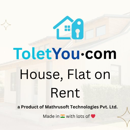 Mathrusoft's tweet image. #ToletYou tolet.you ToletYou.com