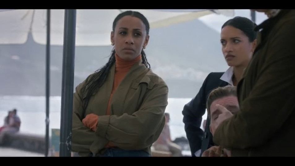 JavaJunkie91's tweet image. "Martine, you go with Sophie to the lighthouse. But understand this, Sophie is in charge. If at any given moment you feel that Martine is playing you... you take her out."

#TonyandZiva