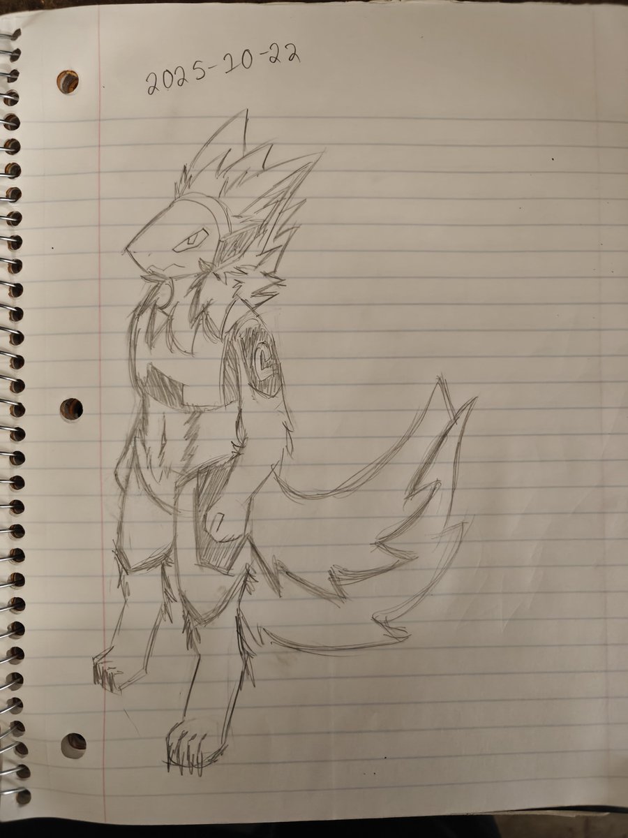 DemezProto's tweet image. traditional drawings for once lol
#protogen