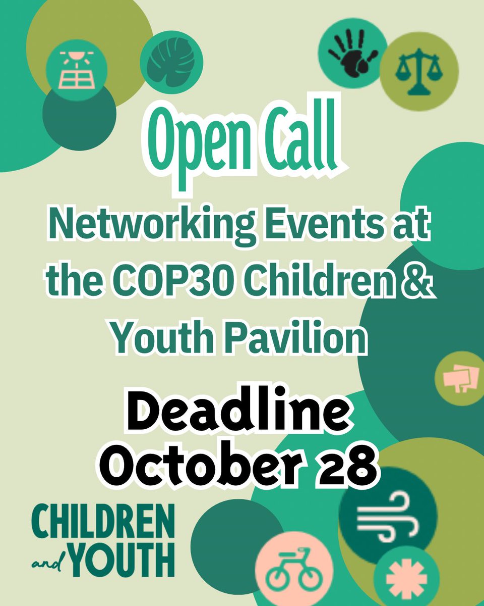 COP30 Children and Youth Pavilion tweet media