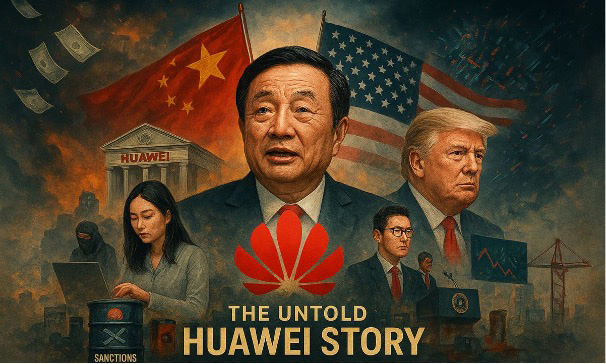 CovertActionMag's tweet image. How a Private Company Won the War Waged on It by the Mightiest State: Huawei’s Secret Comeback Revealed covertactionmagazine.com/2025/10/22/how… via @CovertActionMag