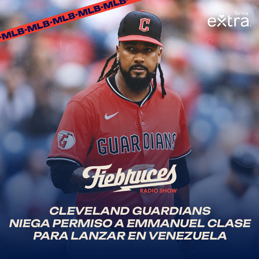 fiebrucesrs's tweet image. Los Cleveland Guardians no le otorgarán permiso a Emmanuel Clase para jugar pelota invernal en Venezuela, según reportes.
Clase se encuentra bajo investigación por parte de MLB, razón por la cual el equipo decidió mantenerlo fuera de acción este invierno.
#FiebrucesRS