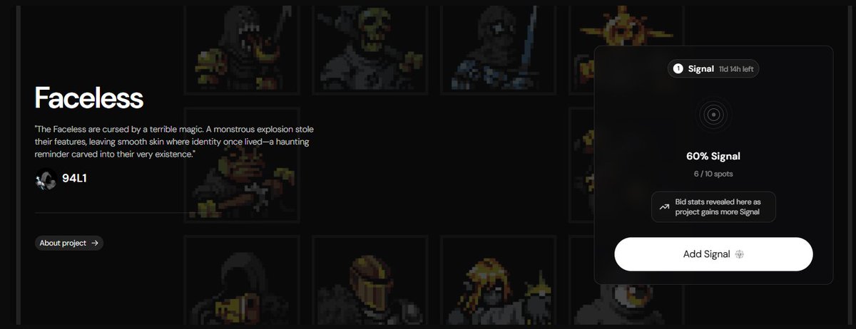 Pixelchecks's tweet image. I see pixels and it makes me smile from ear to ear.

signals.art/project/facele…
